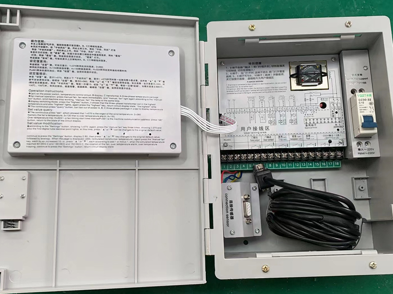 渭南​LX-BW10-RS485型干式变压器电脑温控箱